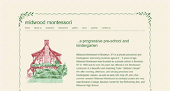 Desktop Screenshot of midwoodmontessori.com